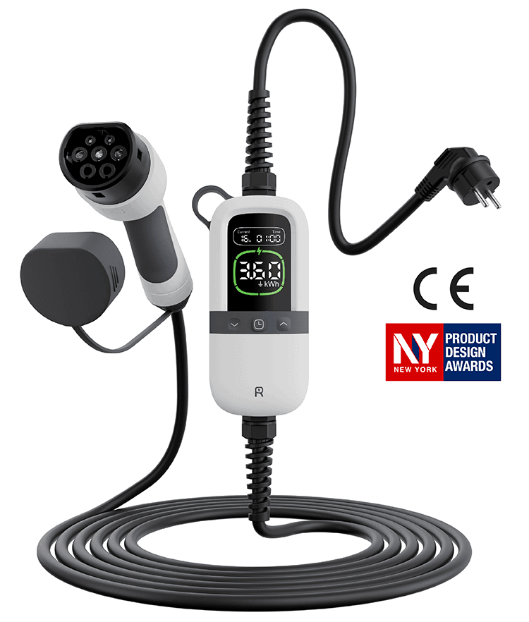 Prenosná nabíjačka pre elektromobily RHEIDON PC-200 3,6kW 230V