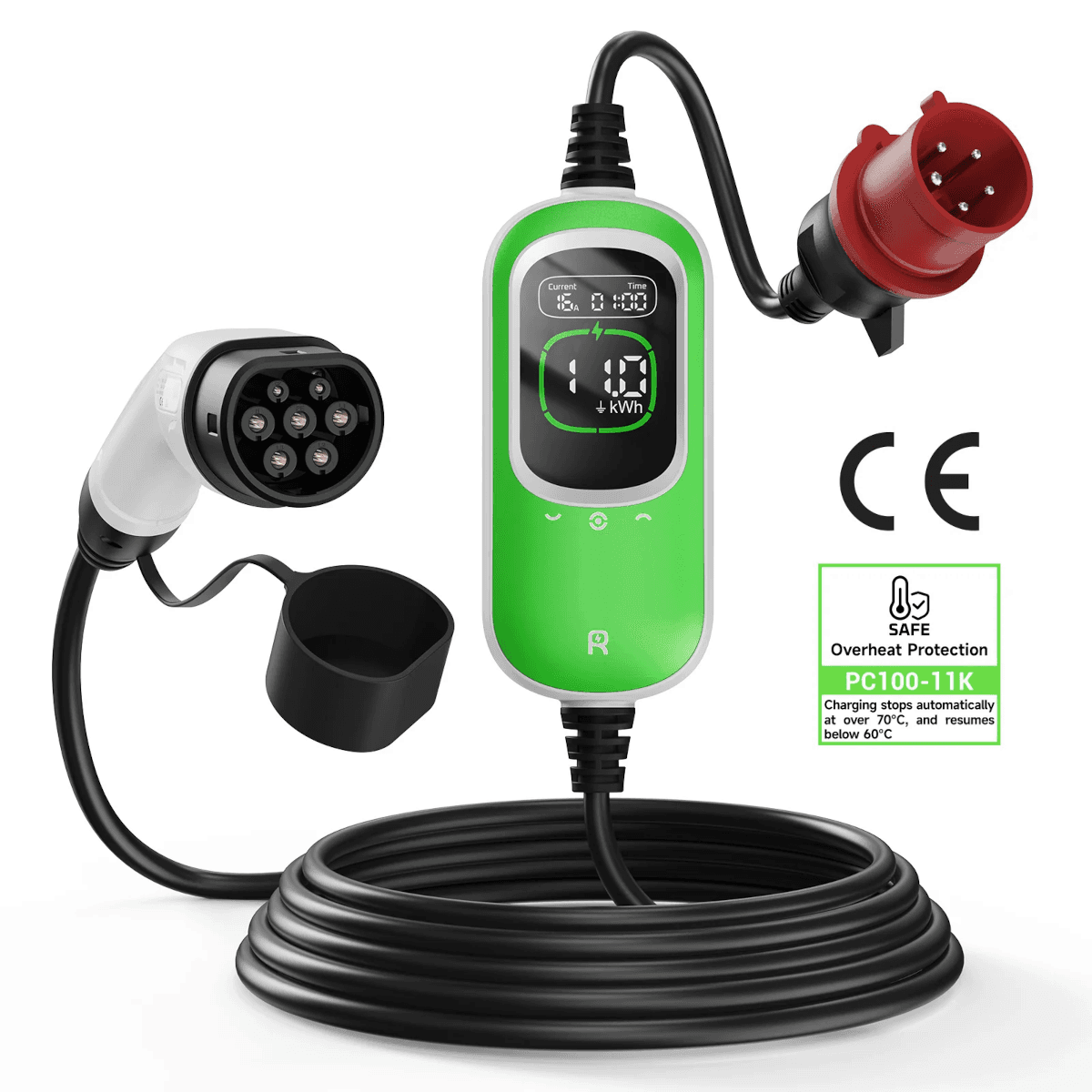 Prenosná nabíjačka pre elektromobily RHEIDON PC-100 11kW 400V