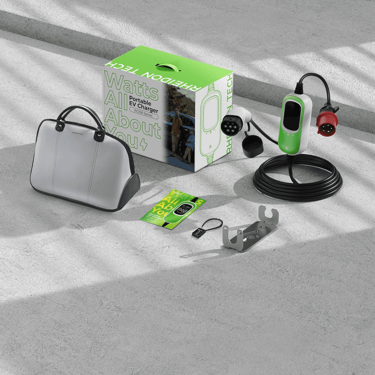 Prenosná nabíjačka pre elektromobily RHEIDON PC-100 11kW 400V