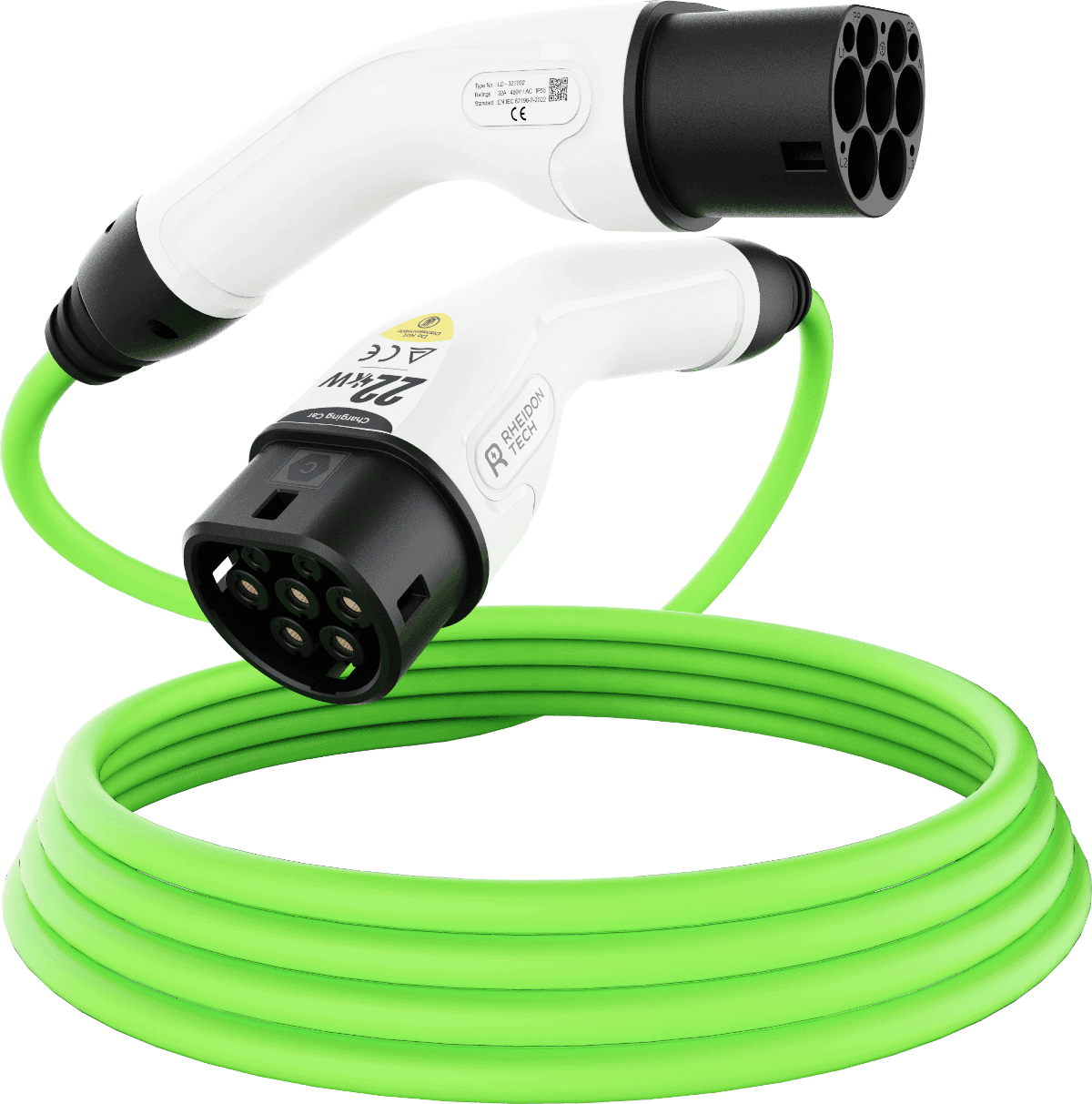 Rheidon nabíjací kábel 22kW typ 2