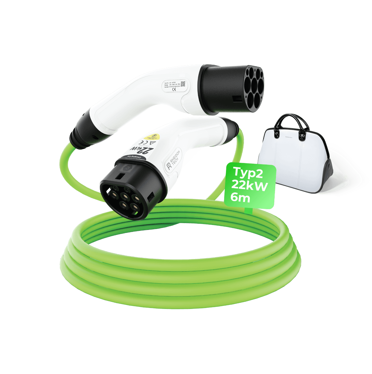 Rheidon nabíjací kábel 22kW typ 2